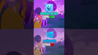 Boost Your FORTNITE FPS With This Trick!🤩 #fortnite