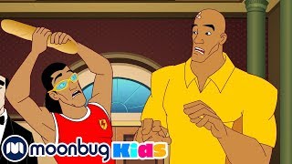 SUPA STRIKAS  S02 E24  Big Bo, To Go | Football Cartoon | MOONBUG KIDS  Superheroes