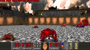 Doom 2 (Early Version) - Map18: The Courtyard