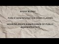 Meaningscope significance of public administration with pyq   tamil