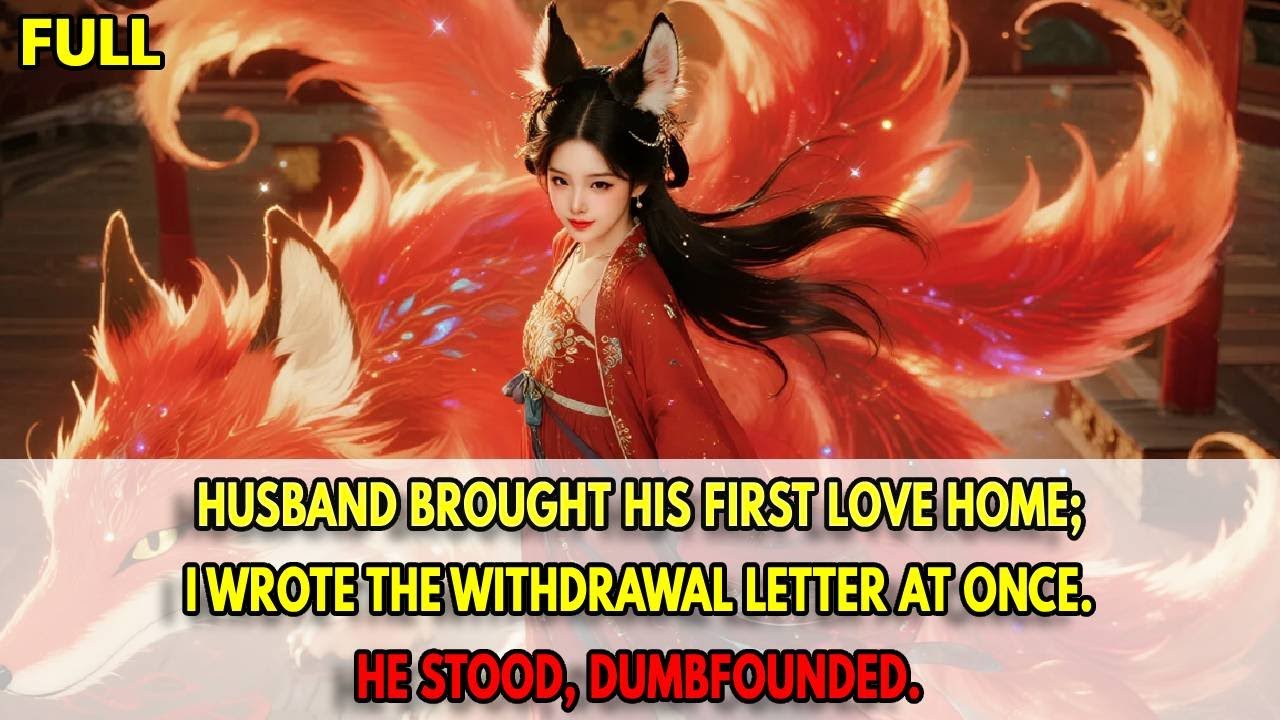 Husband brought his first love home; I wrote the withdrawal letter at once. He stood, dumbfounded.