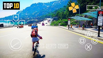 Top 10 Best PSP Openworld Games for Android || PPSSPP Low MB Games || Highly Compressed 2022
