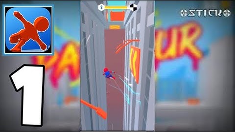 Parkour Race - Walkthrough & Gameplay || Stage 1 to 10 || IOS & ANDROID || Part 1.