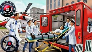 Ambulance City Rescue Simulator: 911 US Emergency Ambulance Driving! Android Gameplay screenshot 3