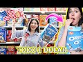 VISITE una TIENDA DE 1 DOLAR en Estados Unidos! PROBANDO COMIDA - Caro Trippar