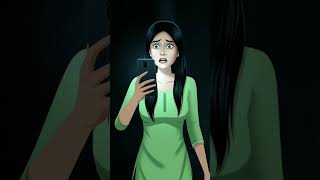 CCTV me mera chehra kaise ? 😨 #horrorstories #hindihorror #horror #animation #indianhorror