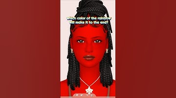 rainbow genetics challenge 🌈 | the sims 4 #sims #thesims4 #sims4 #shorts