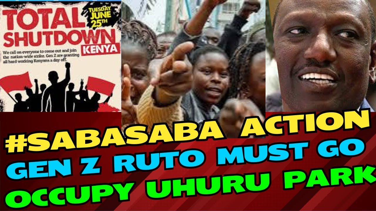 gen-z-occupy-uhuru-park-gen-z-set-to-shutdown-nairobi-on-7-7-ruto