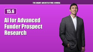 AI for Advanced Funder Prospect Research | Grants Co. (15.6)