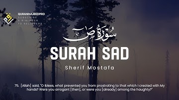 ❤😍 Sherif Mostafa (شريف مصطفى) | Sura Sad (سوره ص) | 67-88 | 😍❤