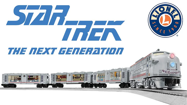 Lionel's Star Trek TNG Train Set Will Make Any Trekkie Smile!