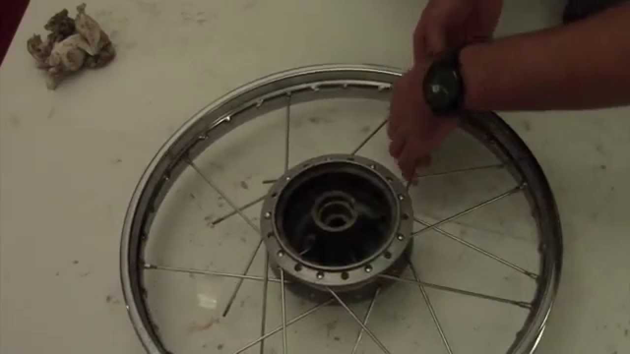 Motorcycle wheel building YouTube