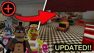 I Updated My Five Nights At Freddy’s Plus Map In Minecraft Bedrock