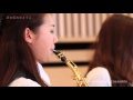 サックス八重奏∞メビウス「川の流れのように-As A River's Running-」sax octet