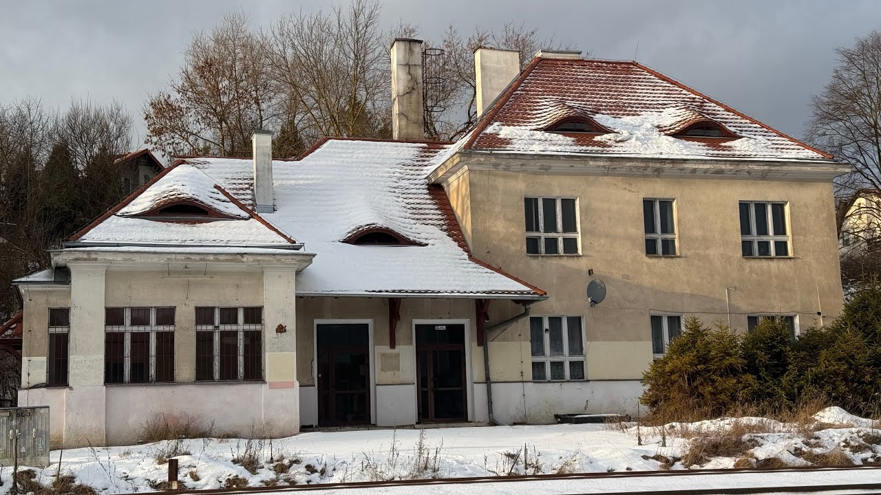 Zima na stacji Gdynia Wielki Kack 