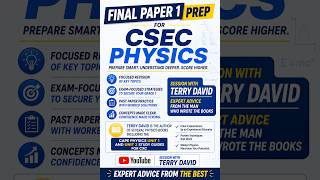 CSEC Physics - May 2026 Paper 1 Prep (Terry David) Wealth