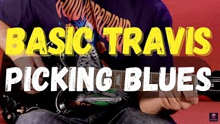 Baby What You Want Me To Do (Jimmy Reed) - Basic Travis Picking Blues