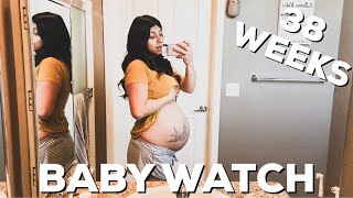 BABY WATCH | 38 WEEKS PREGNANT | THE DAY I WENT INTO LABOR