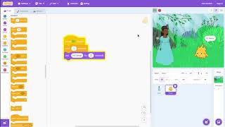 Make conversation game in Scratch || #scratch #youtuber #youtube #smallcreator