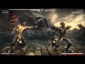 mortal combat x (scorpion vs alien) pelea epica