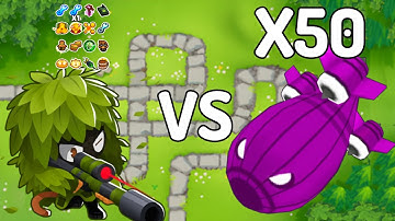 God Boosted Cripple Moab VS. 50 B.A.Ds