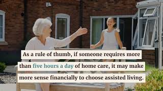 Comparing Costs: Assisted Living vs In-Home Care