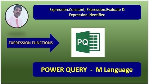 Power Query | M Language | How to use Expression Functions in Power Query