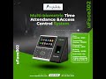 Essl uface 302 face fingerprint time attendance machine  accurate time attendance ampletrails