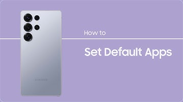 How to set Default Apps on my Galaxy S25