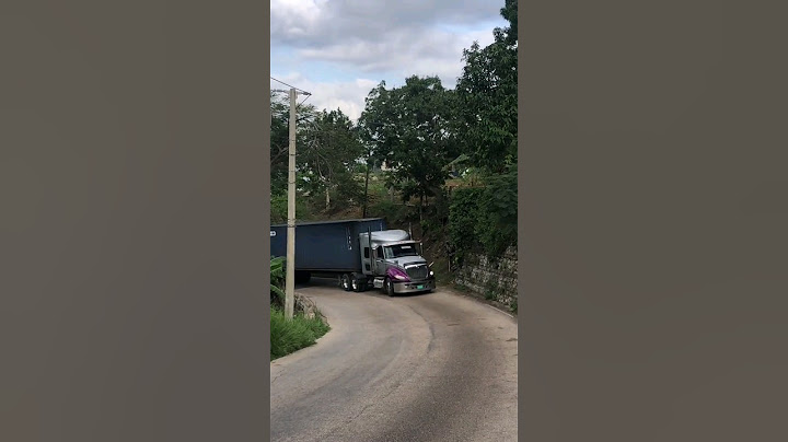 Jamaican 🇯🇲 Truck Drivers Playing Music With Their Horns While Driving 🔥