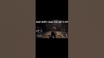 How to 360 in Dead By Daylight! (tutorial) #shorts