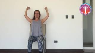 Clase de Yoga Terapéutico:  Respiración y columna