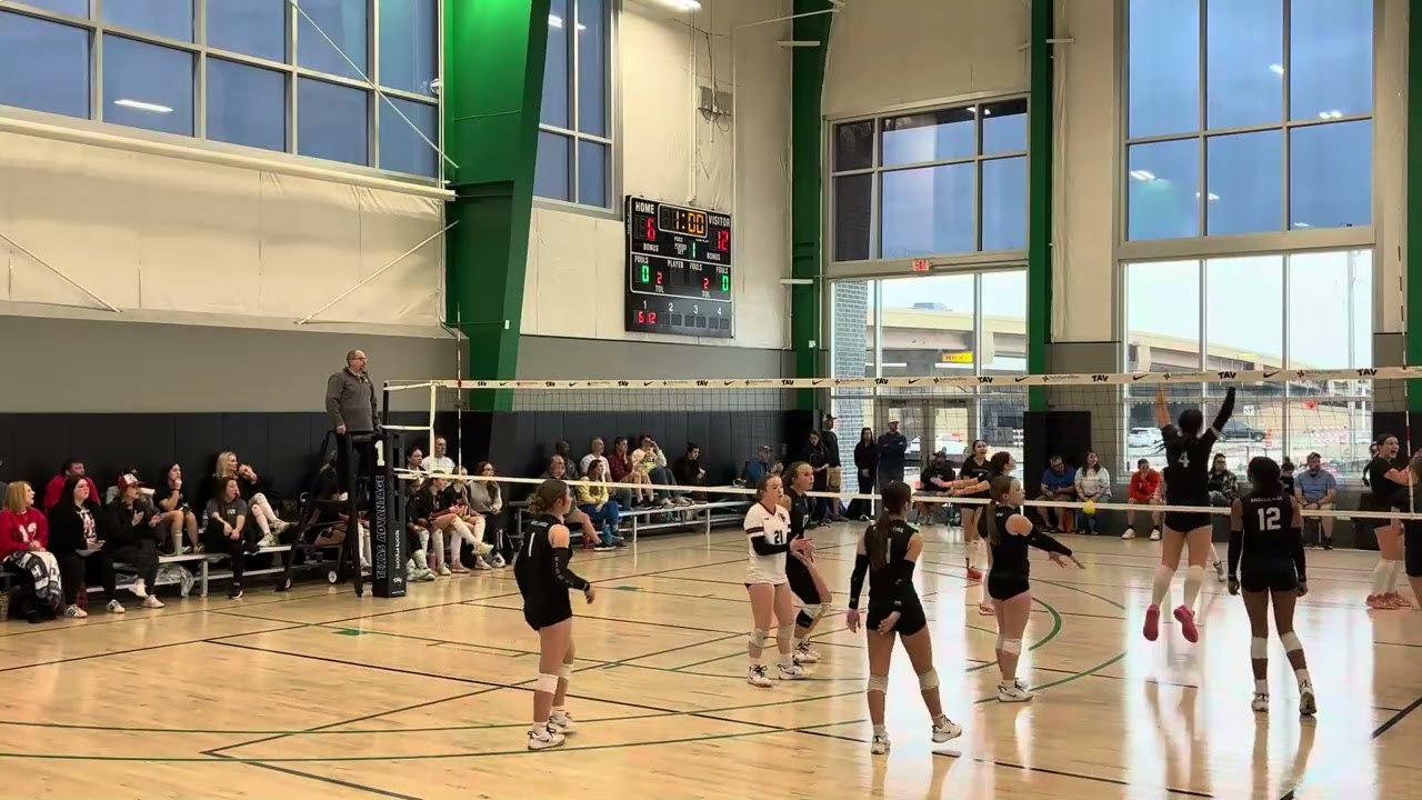 Rise vs OK Charge South 15-1 1st set 25-23