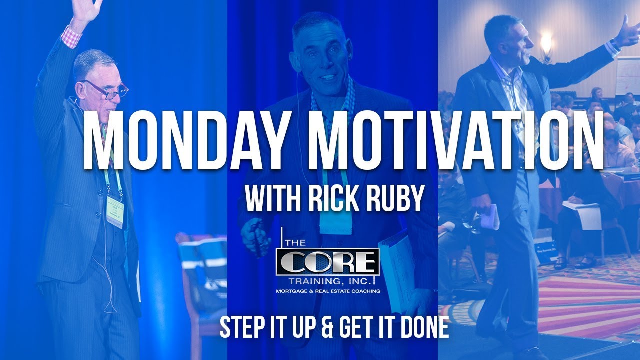 real estate training center Motivation Monday - Step It Up & Get It Done!