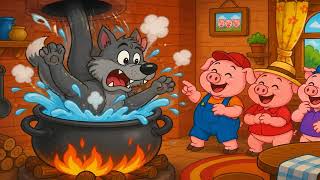 Three Little Pigs 🐷🐷🐷 | Bedtime Story for Kids in English | Classic Fairy Tale