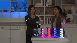 Set of 4 Safe Steps LED Light Arm Bands on QVC