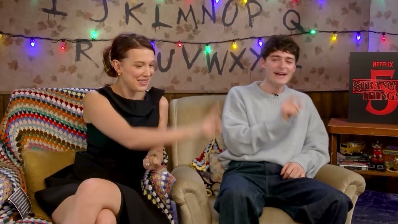 Stranger Things 5 Cast Being Unserious for 10 Minutes Straight