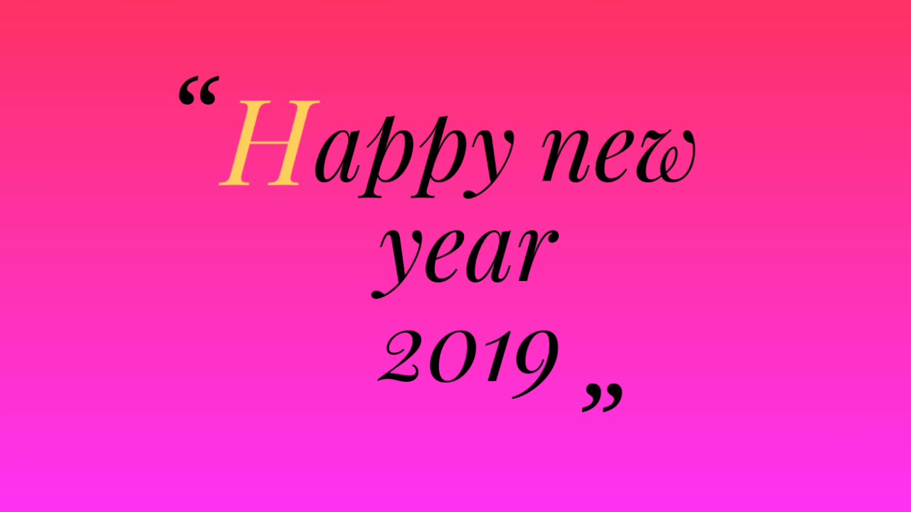 Happy new year 2019 gift for whatsaap messenger