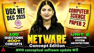 UGC NET Computer Science Unit 2 Computer System Architecture By Shahna Ma'am