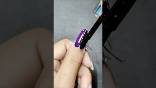 Stripping Tape Using Nailart Ideas  youtubeshorts easynailart viralshorts naildesign nailart