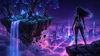 Dark Synthwave Music 🌌 Cyberpunk & Dark Synth Mix to Relax, Focus & Work 🎵 Neon Future Vibes