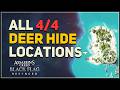 All Deer Hide Locations Assassin's Creed Black Flag Resynced