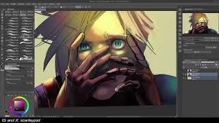 Who am I - Cloud Strife (FF7) Speedpaint