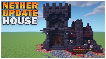 Minecraft 1.16 - Nether Update Starter House [Small Blackstone Fortress]