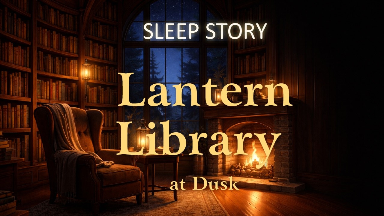 Sleep Library The Lantern Library at Dusk | Sleep Story for Deep Rest š¤ - YouTube