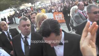 Benedict Cumberbatch - Signing Autographs at the Toronto International Film Festival