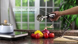 Ovente Immersion Hand Blender with Brushed Stainless Steel Blades, Ergonomic Handle, Detacha Reviews
