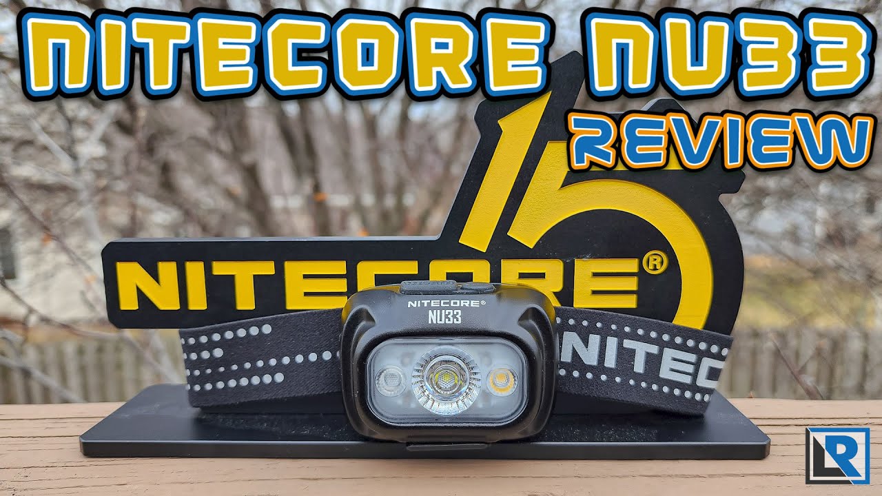 Nitecore NU33 Review (Red & White LED, 750 Lumens, USB-C) - YouTube