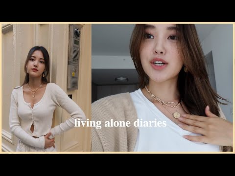 Living Alone Diaries | Life of an Introvert, My Jewelry Launch, Self-Photoshoot, Apartment Cleaning