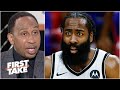 Stephen A. disagrees with James Harden's response to Antoine Walker | First Take